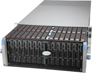 Сервер Supermicro Storage SuperServer 4U 640SP-E1CR60 2x4314/16x64Gb/15x16TB ST16000NM004J/2x10Gb/60