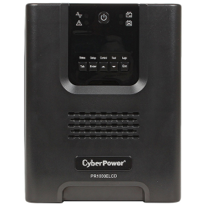 Источник бесперебойного питания CyberPower PR1000ELCD Line-Interactive 1000VA/900W USB/RS-232/EPO/SN