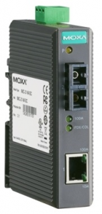 Промышленный конвертер Ethernet 10/100BaseTX в 100BaseFX (одномодовое оптоволокно, разъем SC, 1310 н
